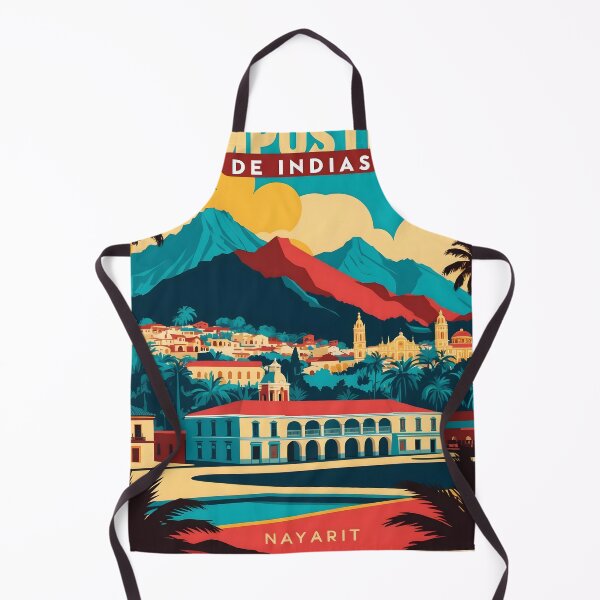 Item preview, Compostela de Indias Nayarit Mexico Magic Town Vintage Travel Tourism designed and sold by TravelersGems.