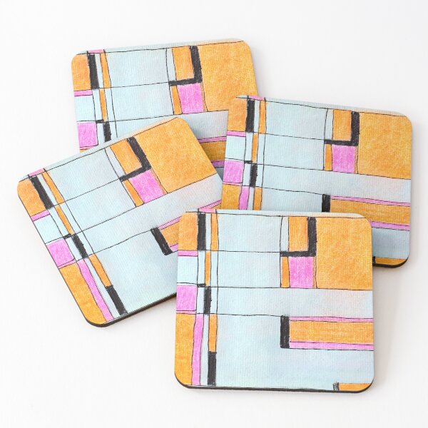 Item preview, abstract buildings. the city designed and sold by Tereza Pilar  Art.