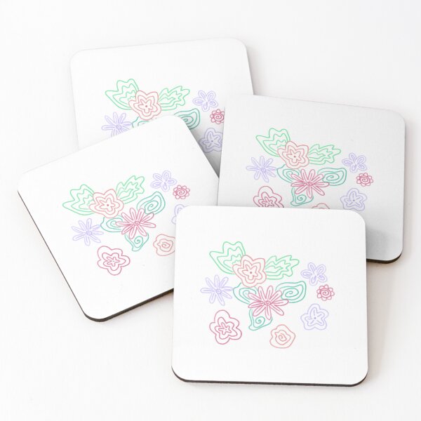Item preview, floral doodle designed and sold by chaadertukra.