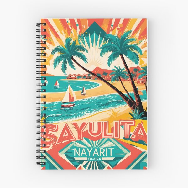 Artikelvorschau, Sayulita Nayarit Mexiko magische Stadt Vintage Reisetourismus entworfen und verkauft von TravelersGems.