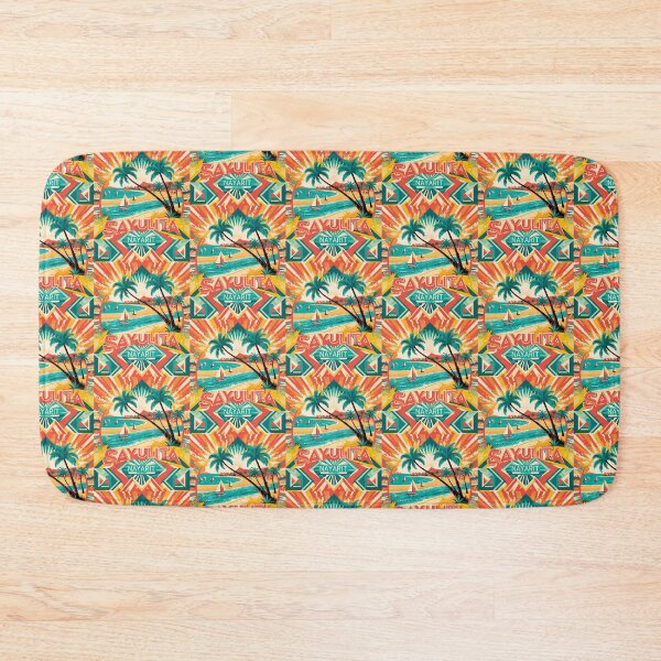 Item preview, Sayulita Nayarit Mexico Magic Town Vintage Travel Tourism designed and sold by TravelersGems.