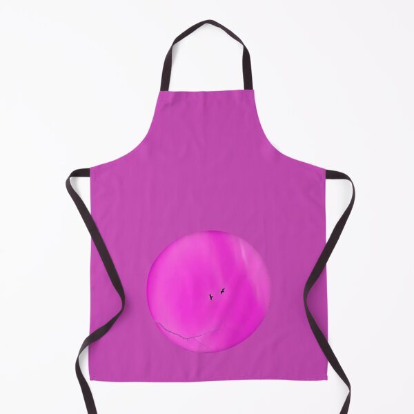 Item preview, Pareidolia Face Birds Eyes Branches Mouth - Hot Pink designed and sold by Beachy.
