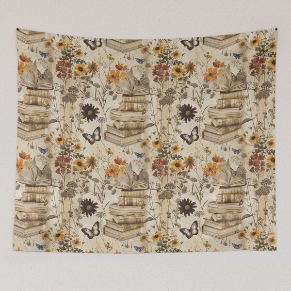 Item preview, BOTANICAL BIBLIOPHILE Light Academia designed and sold by Frenchifique.