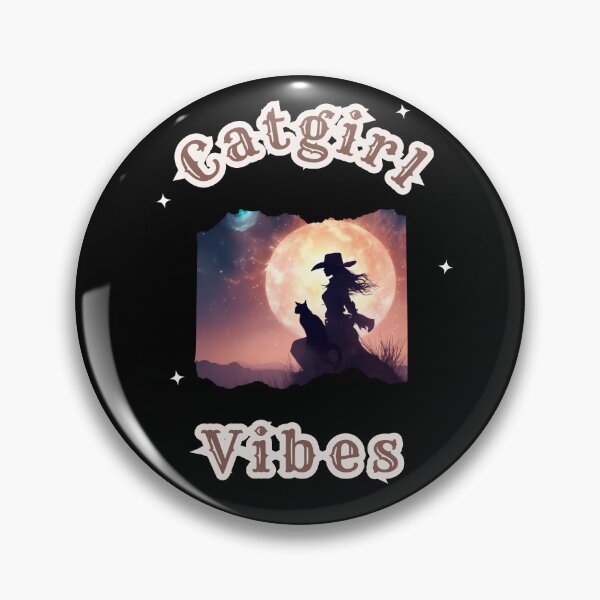 Item preview, Catgirl Vibes designed and sold by Crazy Before Cats.