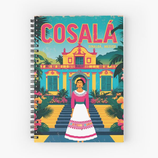 Item preview, Cosala Sinaloa Mexico Magic Town Vintage Travel Tourism designed and sold by TravelersGems.