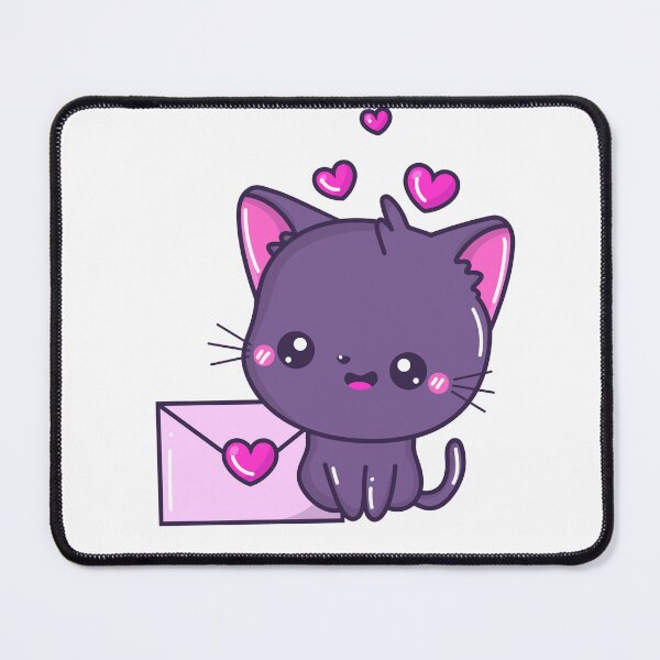 Item preview, Cute purple cat, Purple Heart Day designed and sold by Allaouitige4.