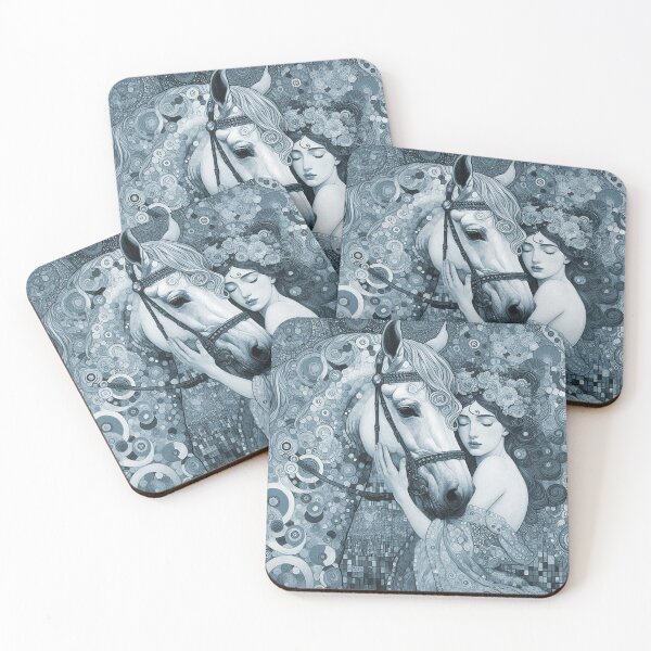 Item preview,  The image of a girl with a horse designed and sold by aleksandr13.