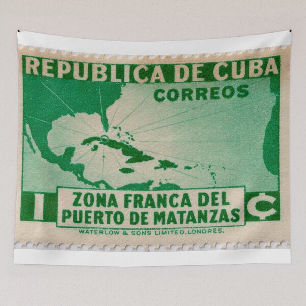 Item preview, Cuban stamp: Free Zone of Matanzas Port, 1936 designed and sold by rogerstrawberry.