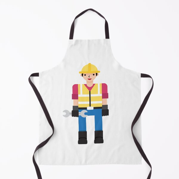 Item preview, Smiling Male Construction Worker with Hard Hat designed and sold by syamhnsb.