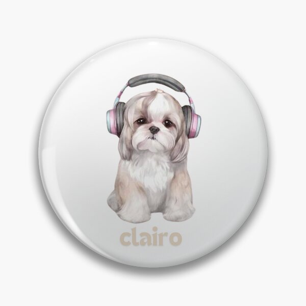 Artikelvorschau, Clairo Hund entworfen und verkauft von StickerFusion.