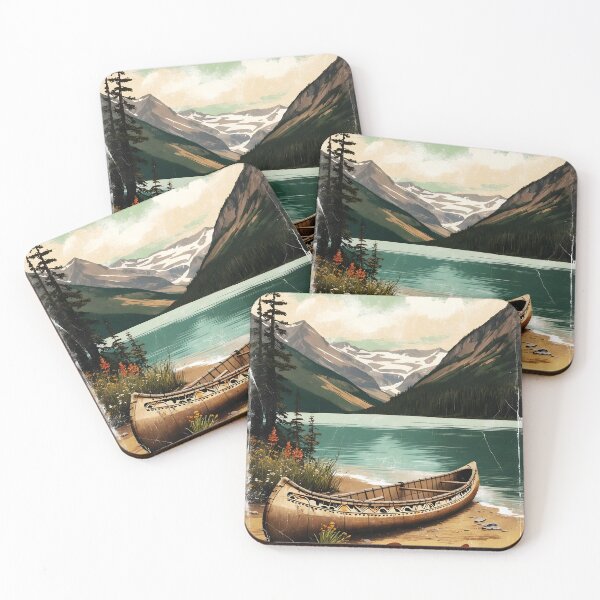 Item preview, Vuntut National Park Canada Postcard Vintage Travel Retro designed and sold by TravelPostcardGems.
