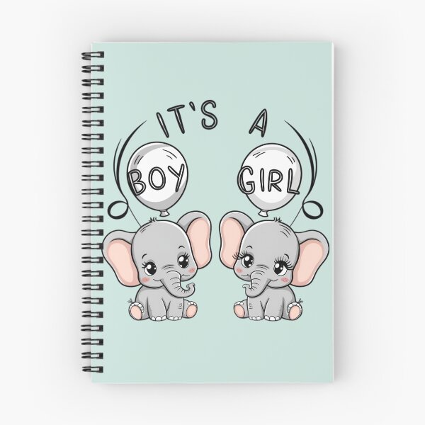 Item preview, Gender Reveal - Elephant theme designed and sold by SparklingMoment.