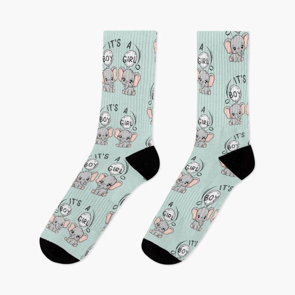 Item preview, Gender Reveal - Elephant theme designed and sold by SparklingMoment.