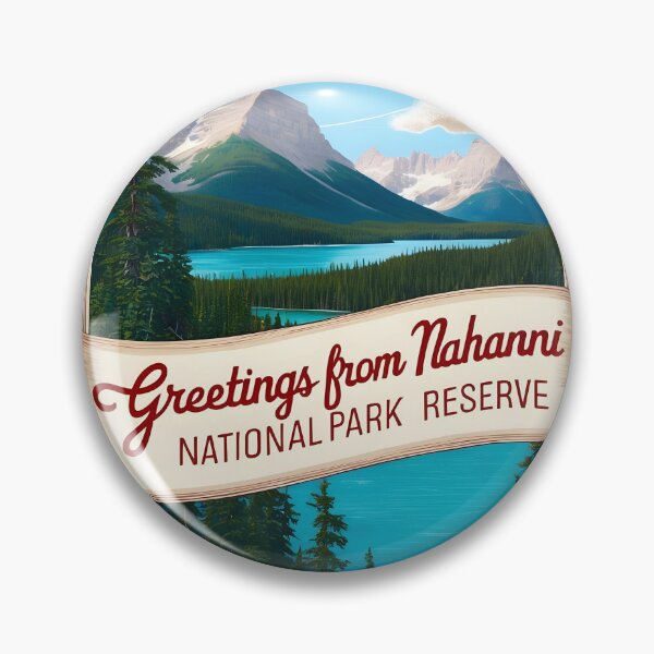 Item preview, Nahanni National Park Canada Postcard Vintage Travel Retro designed and sold by TravelPostcardGems.