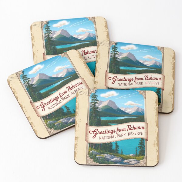 Item preview, Nahanni National Park Canada Postcard Vintage Travel Retro designed and sold by TravelPostcardGems.