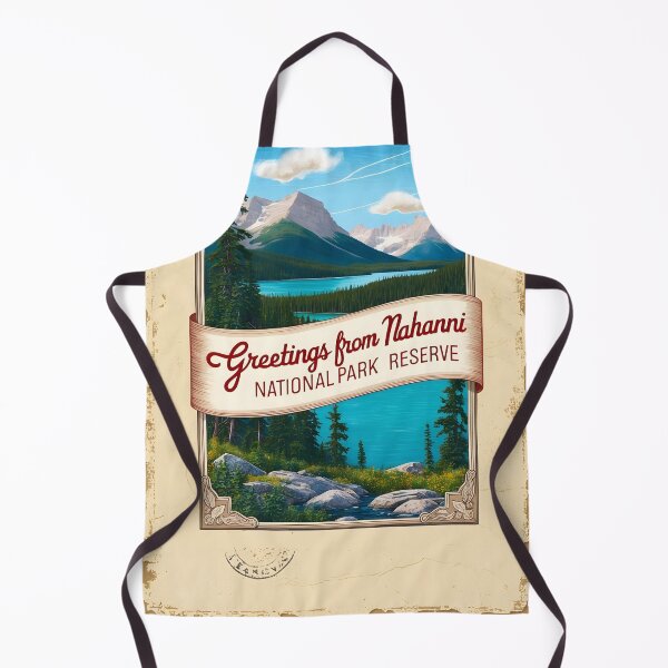 Item preview, Nahanni National Park Canada Postcard Vintage Travel Retro designed and sold by TravelPostcardGems.