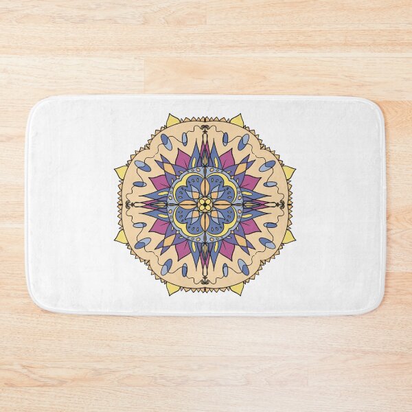 Item preview, Sun Peach Mandala designed and sold by RealCloudy.