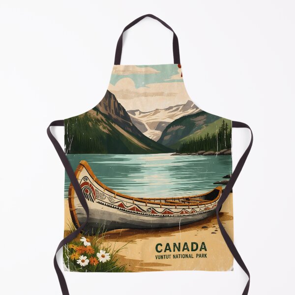 Item preview, Vuntut National Park Canada Postcard Vintage Travel Retro designed and sold by TravelPostcardGems.
