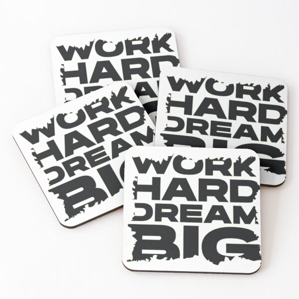 Item preview, Work Hard, Dream Big designed and sold by LAPRADEENT.