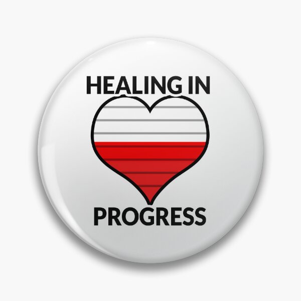 Item preview, Healing in Progress (Red) designed and sold by IHCounselling.