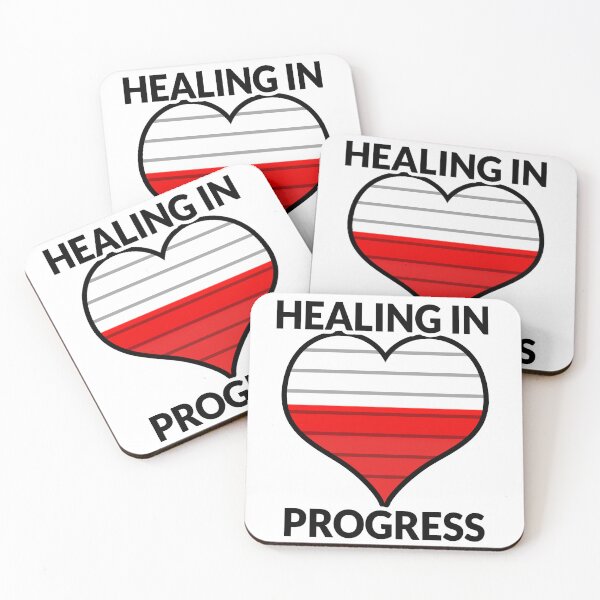 Item preview, Healing in Progress (Red) designed and sold by IHCounselling.