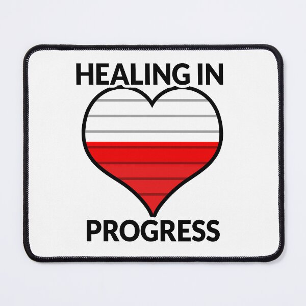 Item preview, Healing in Progress (Red) designed and sold by IHCounselling.