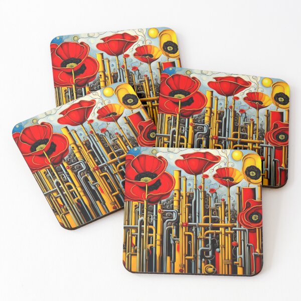 Item preview, Papaveri Tubolari 4 designed and sold by George Hutton Hunter.
