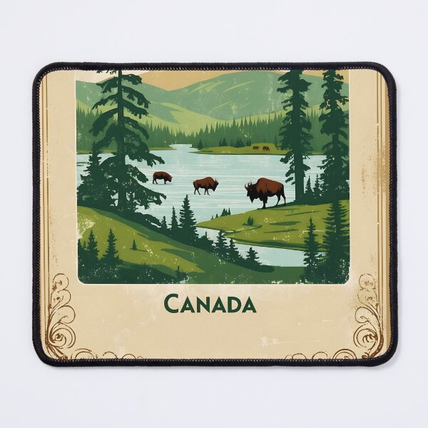 Item preview, Prince Albert National Park Canada Postcard Vintage Travel Retro designed and sold by TravelPostcardGems.