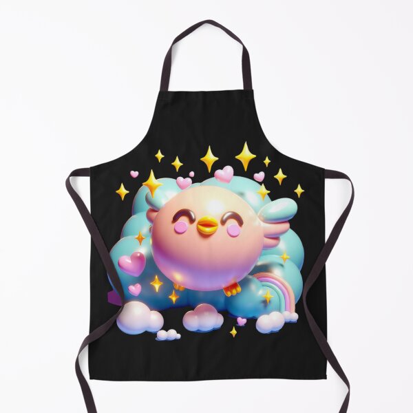Item preview, 3d inflated kawaii bird designed and sold by UniquetyDesign.