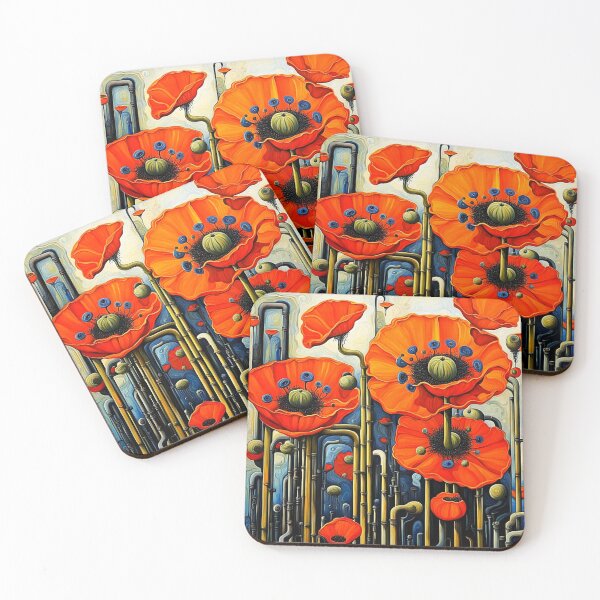 Item preview, Papaveri Tubolari 5 designed and sold by George Hutton Hunter.