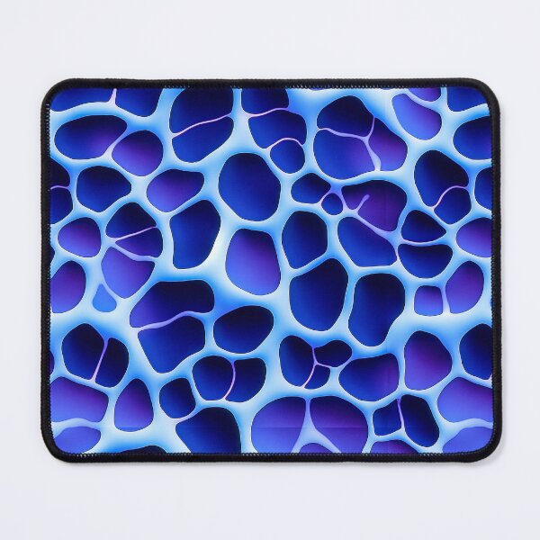 Item preview, Abstract Blue Organic Pattern designed and sold by InkInduldge.