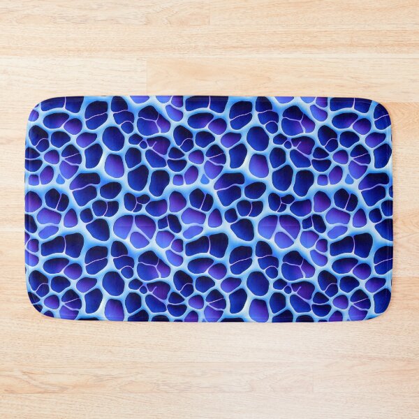 Item preview, Abstract Blue Organic Pattern designed and sold by InkInduldge.