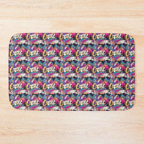 Item preview, Vibrant Splatter Create: Artistic Inspiration Typography designed and sold by Sventek.