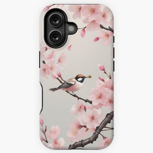 Artikel-Vorschau von Friedliche rosa Kirschblüten und das Gleichgewicht der Natur, designt und verkauft von SparroCreative.