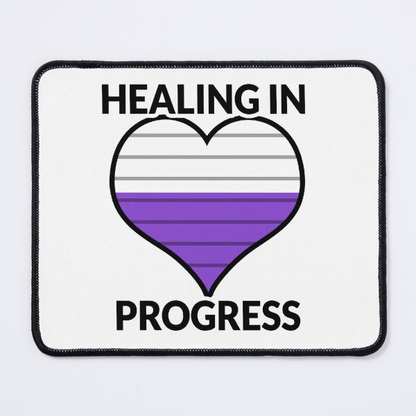 Item preview, Healing in Progress (Purple) designed and sold by IHCounselling.