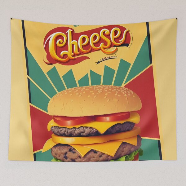 Item preview, cheesey burger designed and sold by aliraweb.