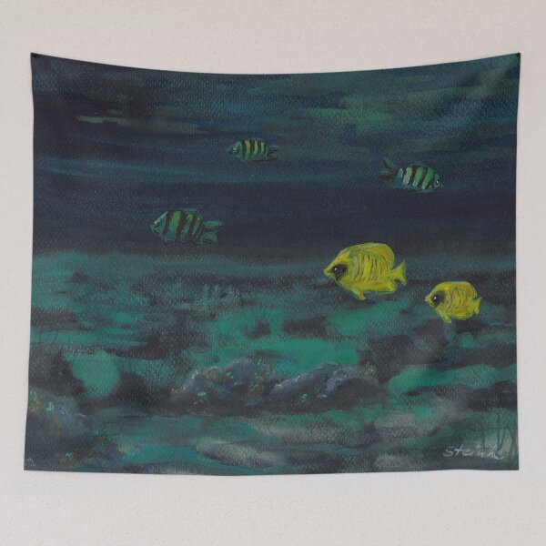 Item preview, Fish on the seabed designed and sold by Sandra  Steinke.