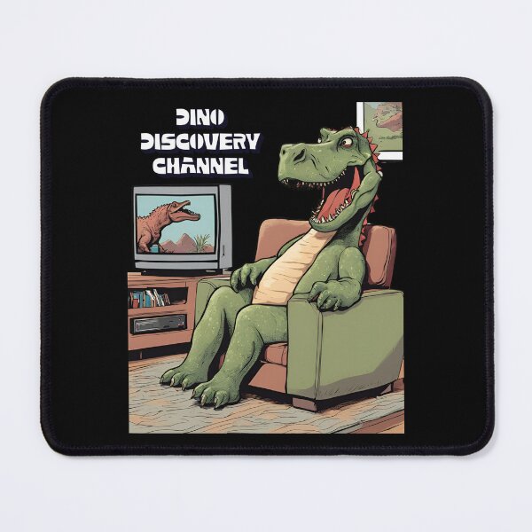 Item preview, Dino Discovery Channel - Dinosaur Humor designed and sold by signshirtz.