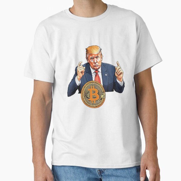 Item preview, Trump Embraces Bitcoin: A Political and Crypto Fusion designed and sold by BTcom.