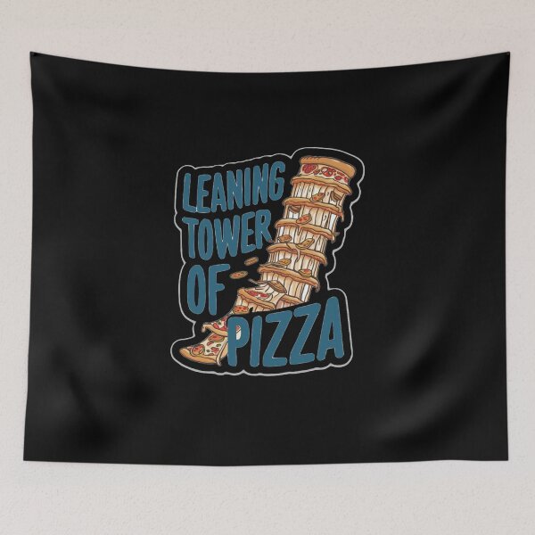 Item preview, Leaning Tower of Pizza designed and sold by Gentle40Winks.