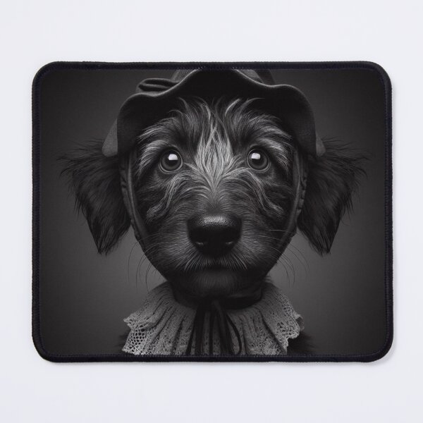 Item preview, Puppy dressed as a witch for Halloween designed and sold by ZombieCrew.