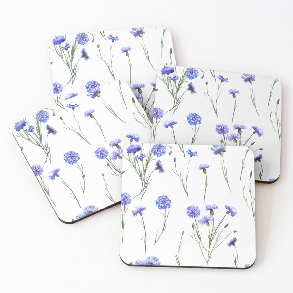 Item preview, Delicate Watercolor Cornflowers designed and sold by LuciaS.