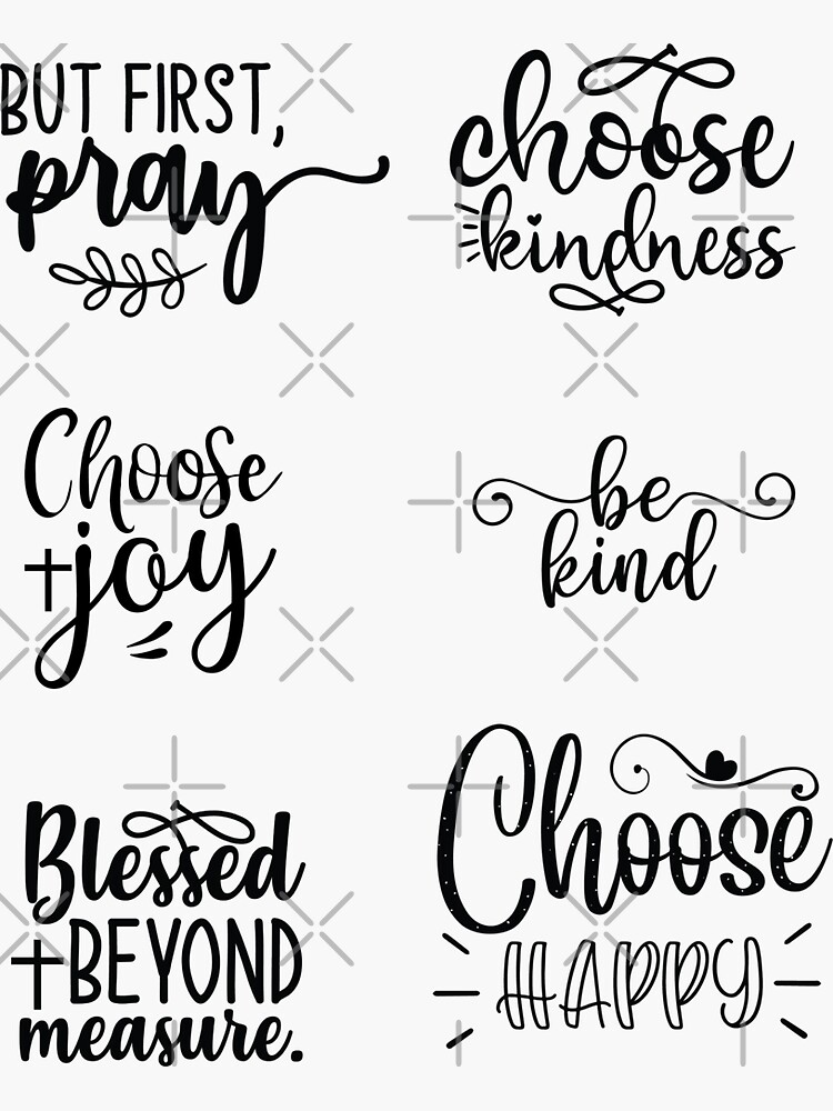 Thumbnail 3 of 3, Sticker, Christian Sticker Set 1 designed and sold by DesignsbyEH.