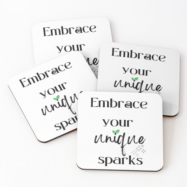 Item preview, Embrace Your Unique Sparks designed and sold by hanilu28.