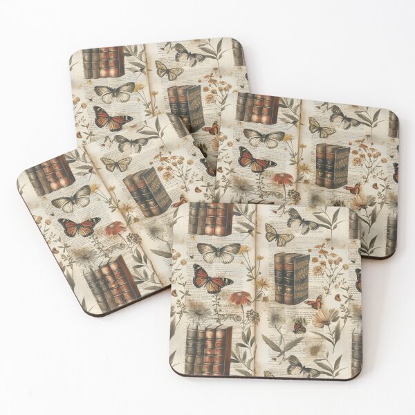 Item preview, PAPILLON PAGES Light Academia designed and sold by Frenchifique.