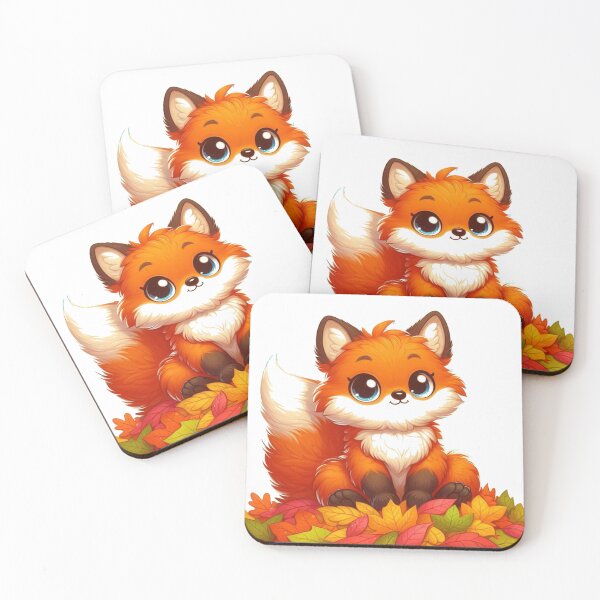 Item preview, Playful Cartoon Fox designed and sold by nada-art.