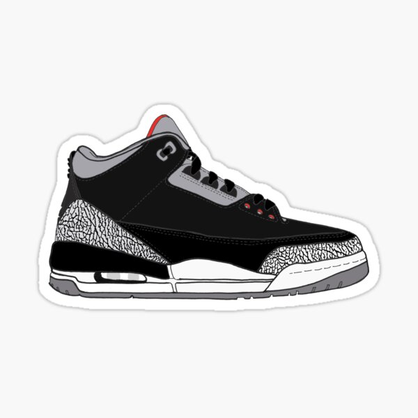Item preview, Air Jordan III (3) "Black Cement" designed and sold by VOID00000000.