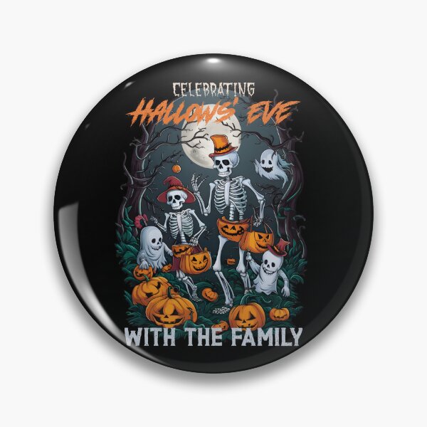Item preview, Celebrating Hallow's Eve With The Family Unisex Kids T-shirt designed and sold by silverback79.