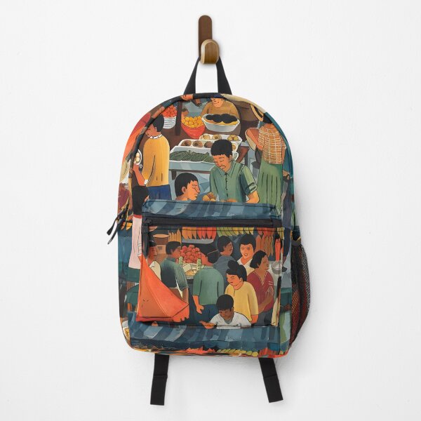 Item preview, Bustling Street Food Market designed and sold by Alin Richard Iovănuț.