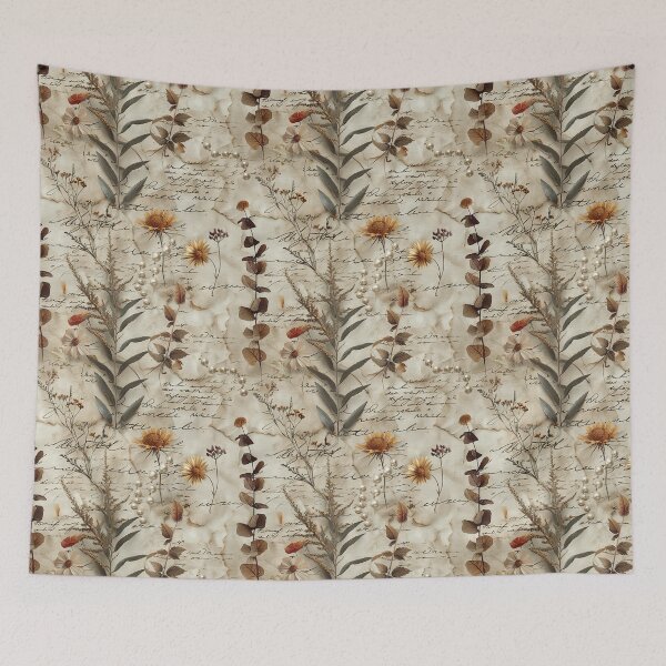 Item preview, PRESSED PETALS Light Academia designed and sold by Frenchifique.